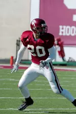 Redshirt freshman safety Austin Thomas shared the team lead with eight stops in Indiana's thrilling victory over Ball State on Saturday.