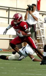 Freshman wide receiver Ray Fisher caught four balls for 52 yards against Southern Illinois on Sept. 16.