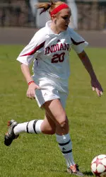 Junior Lindsay McCarthy scored the game-winning goal in the Hoosiers' 4-0 victory over Texas Tech on Saturday, Sept. 2.