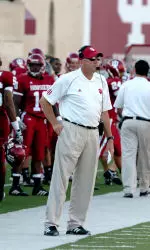 Head coach Terry Hoeppner leads the Hoosiers into their Big Ten opener against Wisconsin on Saturday, Sept. 30.