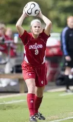 Senior defender Lauren Lamping has been crucial to the Hoosiers' success in 2006.