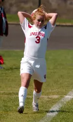 Senior co-captain Shannon Vnoucek and the Hoosiers take on Michigan and Michigan State this weekend on the road.