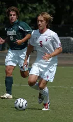 Sophomore Brad Ring scored his first goal of the season against Notre Dame.