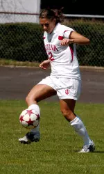 Junior Jenna Babcock and the Hoosiers will host the Old National Bank Hoosier Classic this weekend.