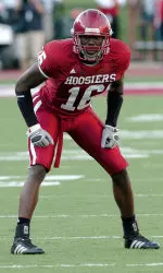 Chris Phillips' interception return for a touchdown earned the sophomore IU Athlete of the Week honors.
