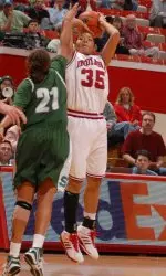 Sophomore Kim Roberson scored a career-high 28 points at Illinois on Jan. 7.