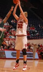 Sarah McKay posted a double-double with 17 points and 10 rebounds against Iowa on Thursday, Jan. 11.