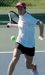 Junior Brianna Williams earned a tough win against Western Michigan.