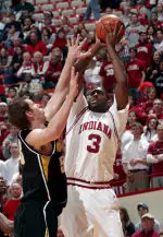 D.J. White matched career highs with 23 points and 12 rebounds against Iowa.