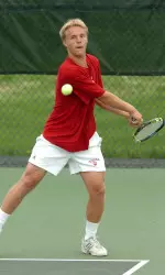 Sophomore Peter Antons went 2-0 in singles last weekend.