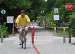 The Monon Trail in Carmel, Ind.