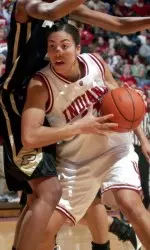 Whitney Thomas scored 17 points to lead the Hoosiers against Purdue.