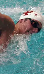 Alex Brunfeldt won a pair of events for the Hoosiers in the loss.