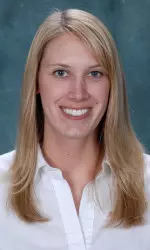 Assistant coach Sarah Gustin joined the IU volleyball staff in January of 2007.