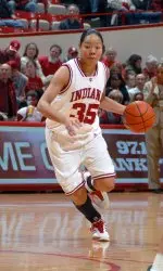 Sophomore Kim Roberson is leading the Hoosiers with 56 steals on the season.