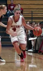 Nikki Smith's 16 points led the Hoosiers in an overtime loss to the Spartans on Thursday, Jan. 4.