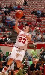 Freshman Jamie Braun scored 11 points vs. No. 18/19 Michigan State on Jan. 4.