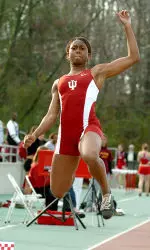 Senior Loraine Price won two events to lead Indiana at the Indiana Open.