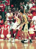 Jeff Newton blocked five shots as IU set a school record for blocks on Jan. 8, 2000.