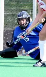 Haley Exner made eight saves against Michigan, but the Wolverines took a 1-0 victory with a goal in the 80th minute.