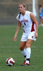 Jessica Boots scored the game winner in the 82nd minute for the Hoosiers on Sunday.