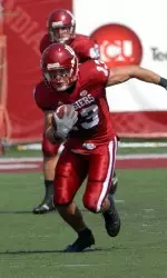 Wide receiver Andrew Means was featured on the <i>CBS Evening News</i> last week.