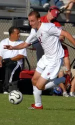 Rich Balchan's goal and assist helped lead the Hoosiers to a 2-1 win over Evansville Wednesday night.