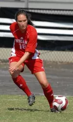 Suzie Teixeira and the Hoosiers will take on Michigan and Michigan State this weekend in their first Big Ten road test.