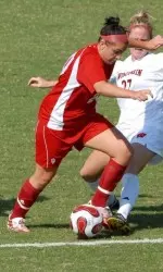 Lindsay McCarthy scored for the second straight match as the Hoosiers prevailed 1-0 over MSU.