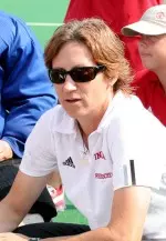 Indiana head coach Amy Robertson