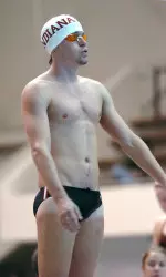 John Kevin Koehler was victorious in the 200 free and the 400 individual medley on Friday.