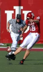 Austin Starr is one of three finalists for the Lou Groza Award, presentd to the nation's top place-kicker on Dec. 6.