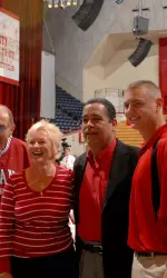 More than 1,100 enjoyed the 2007-08 Men's Basketball Tip-Off Banquet.