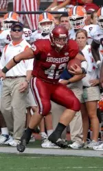 Senior fullback Josiah Sears (pictured) and junior kicker Austin Starr earned Academic All-District V honors.