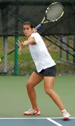 Junior Alba Berdala knocked off a nationally-ranked opponent in the fall