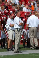 Indiana head coach Bill Lynch rang the NASDAQ Stock Market Opening Bell on Wednesday morning.