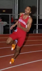 Senior Kiwan Lawson holds the fourth best jump in the country in the long jump.