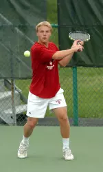 Peter Antons won two matches at No. 5 singles.