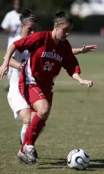 Senior Lindsay McCarthy has been named one of two co-captains for the Hoosiers in 2007.