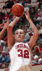 Senior Sarah McKay netted a game-high 21 points as IU celebrated Senior Night in Assembly Hall.