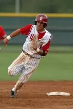 Keith Haas went 3-for-3 for the Hoosiers in a loss to Southern Miss.