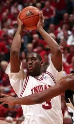 D.J. White and the Hoosiers will face Gonzaga in the first round of the NCAA Tournament.