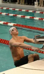 IU junior Ben Hesen will be the top seed in the 100-yard backstroke at the NCAA Championships.