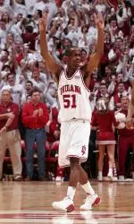 Earl Calloway just missed becoming just the second Hoosier to record a triple-double against Gonzaga.