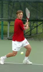 David Bubenicek upset No. 110 Andy Juc of Furman.