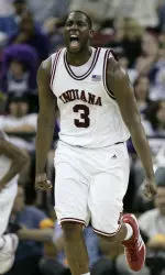 Junior forward D.J. White recorded his seventh double-double this season in Indiana's opening-round victory over Gonzaga on Thursday.