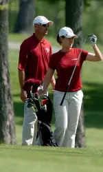 Junior Elaine Harris captured her first tournament title at the Mountain View Collegiate on March 25.