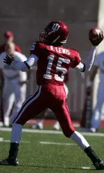 Kellen Lewis and the Hoosiers began their second week of spring practice on Tuesday, March 27.
