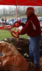 The Dale England Boathouse was dedicated on March 24.
