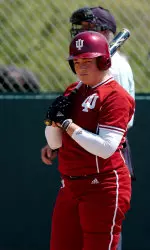 Junior Anna Olson scorched a double in the second inning.